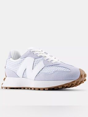 New Balance 327 Gingham Sneakers